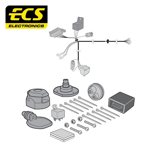 Ecs pin car - specific, towbar