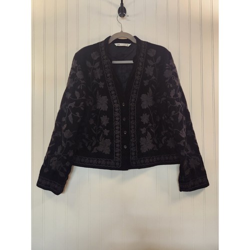 Zara women black - women's, floral