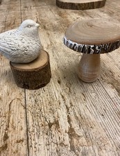 Shabby Chic Ornaments - Cream