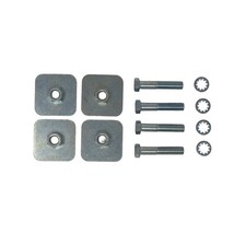 4x Seat Belt Anchor Plate Kit
