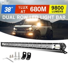 38" inch Slim Led Light Bar Spot Flood Combo Work Driving Light Truck 4x4 SUV 39