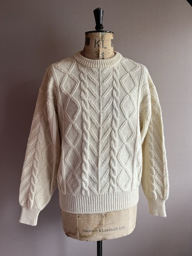 Poelon aran jumper - aran, womens
