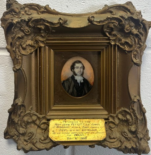 Ellis miniature portrait - miniature,