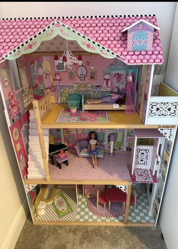 Wooden doll house from - wooden,