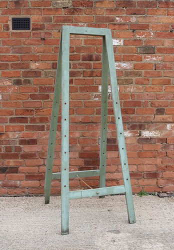 Antique large easel stand - easel,