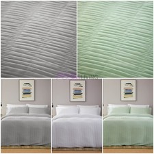 SEERSUCKER STRIPE DUVET SET