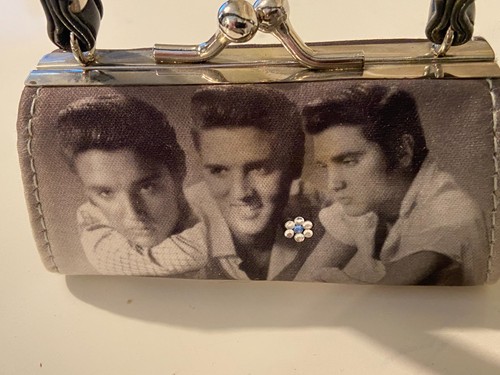 Elvis miniature coin clip - coin,