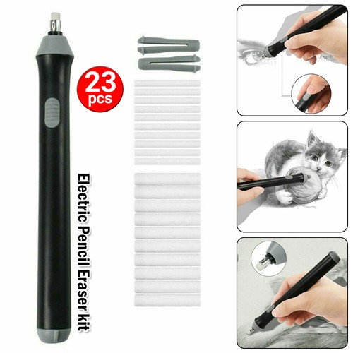 Electric pencil eraser - eraser, kit