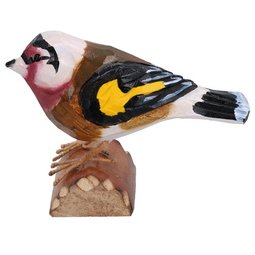Small metal british bird - british, hand