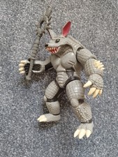 Vintage 1993 Bandai Power Rangers Socadillo Armadillo Rat Figure 7”