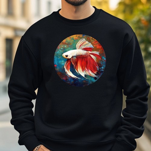 Fighting fish portrait - fighting,