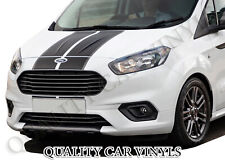 Ford Transit Courier Sport Bonnet Racing Stripes Graphic Decals Stickers