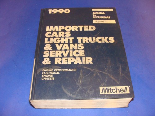 Repair manual 1990 imported - manual,