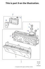 Land Rover Genuine Clock