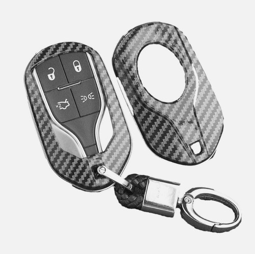 Real carbon fiber key fob - real,