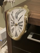 Dali Style Battery Powered Clock, Unused (no Box)