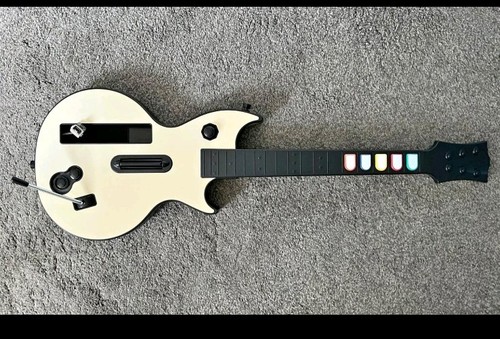 Nintendo wii guitar - guitar, hero