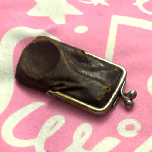 Vintage folding thread snips - vintage,