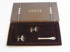 Vintage Gucci Cufflinks & Tie