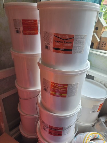 Reeves tempera powder paint - tempera,