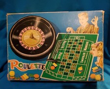 Vintage Roulette Game Set With