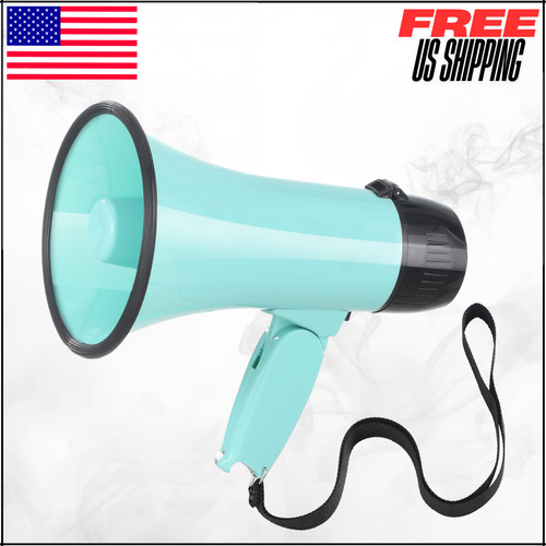 Megaphone with speaker - with,