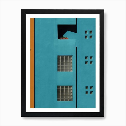 Triplex art print framed - triplex,