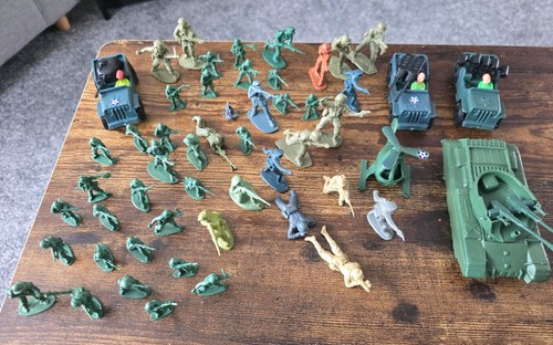 Vintage military toy lot - vintage,