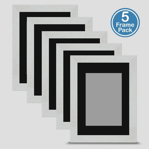 Photo frame white - white, 7x5