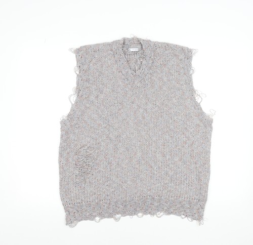 Zara women grey distressed - women,