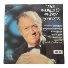 Paddy Roberts The World Of Paddy Roberts Decca Vinyl LP SPA 37 Vintage
