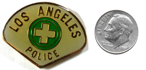 Police pins los angeles ca - pins, angeles,