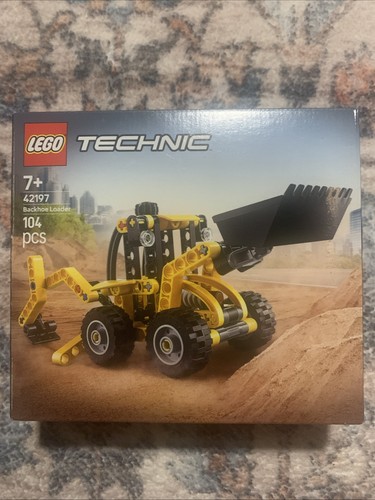 Lego technic 42197 backhoe - lego,