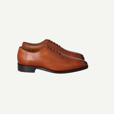 Reiss Mens Brown Leather Lace