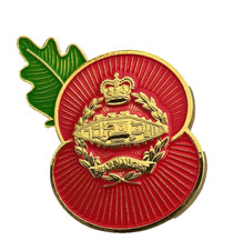 The Royal Tank Regiment RTR Pin Flower of Remembrance