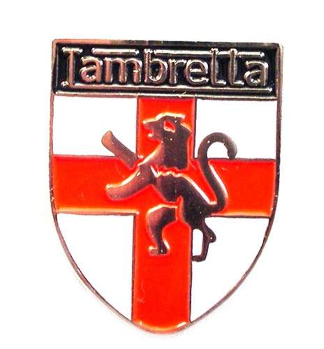 Lambretta shield england metal - lambretta,