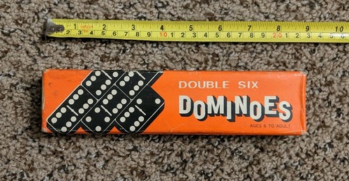 Vintage antique double six - antique,