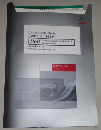Workshop manual audi c4 - manual,