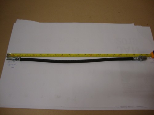 Front brake hose to - front, eq