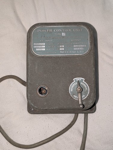 Meccano ltd power control - ltd,