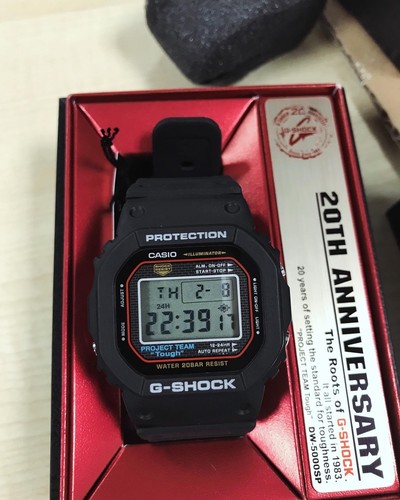 Casio shock dw5000sp - casio, g