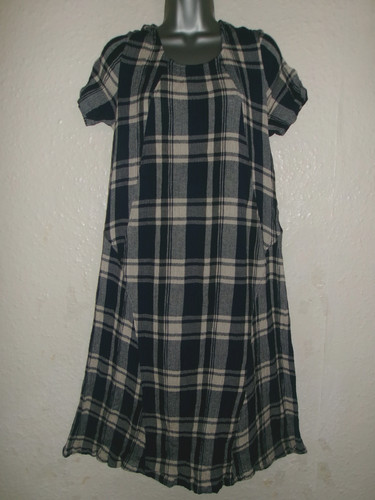 Adini navy blue check - adini,