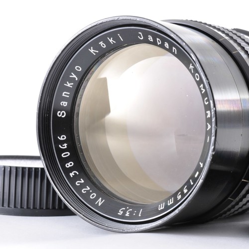 Near mint komura 135mm 3 - mint], f/3.5