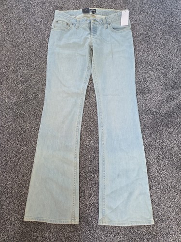 Light blue bootcut buttoned - light,