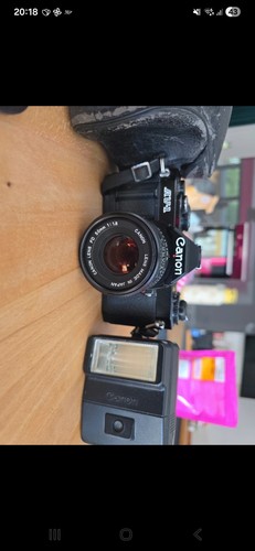 Canon slr film camera - film,