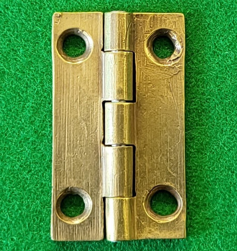 Small solid cast brass butt