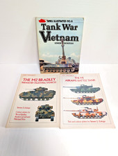 Tank Books Bundle | Tank War Vietnam, M1 Abrams Battle Tank, M2 Bradley Infantry