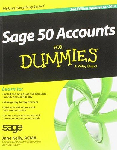 Sage accounts for dummies - for,