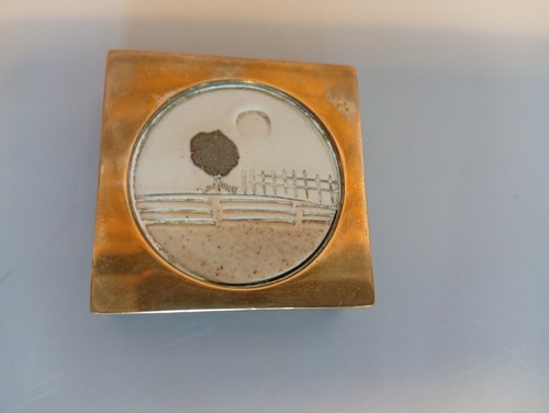 Vintage paperweight stuart - paperweight,