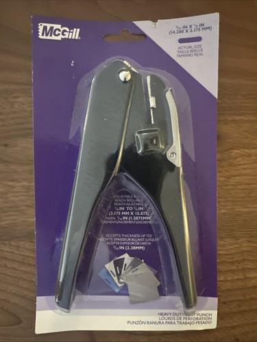 Mcgill heavy duty slot - mcgill, punch